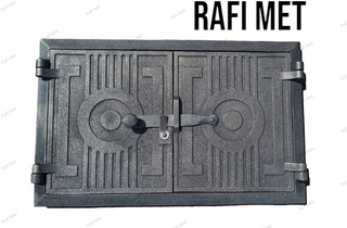 Záhradná udiareň - Liatinová udiareň Rafi Met
